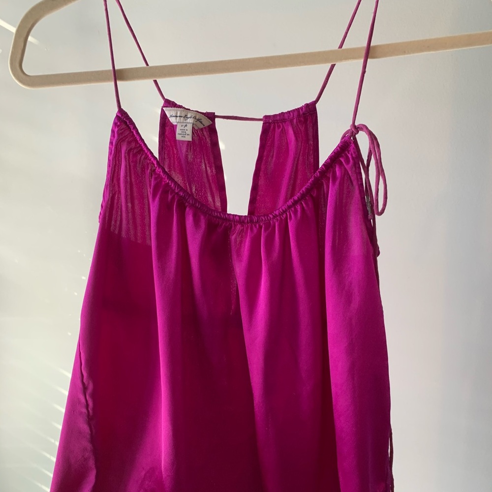 Satin American eagle tank.
